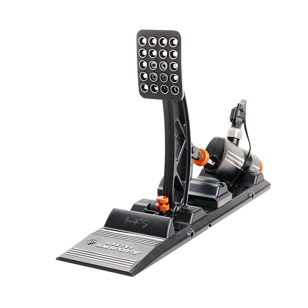 Asetek SimSports S Series Invicta Sim Racing Pedals - Brake & Throttle (Split Set)