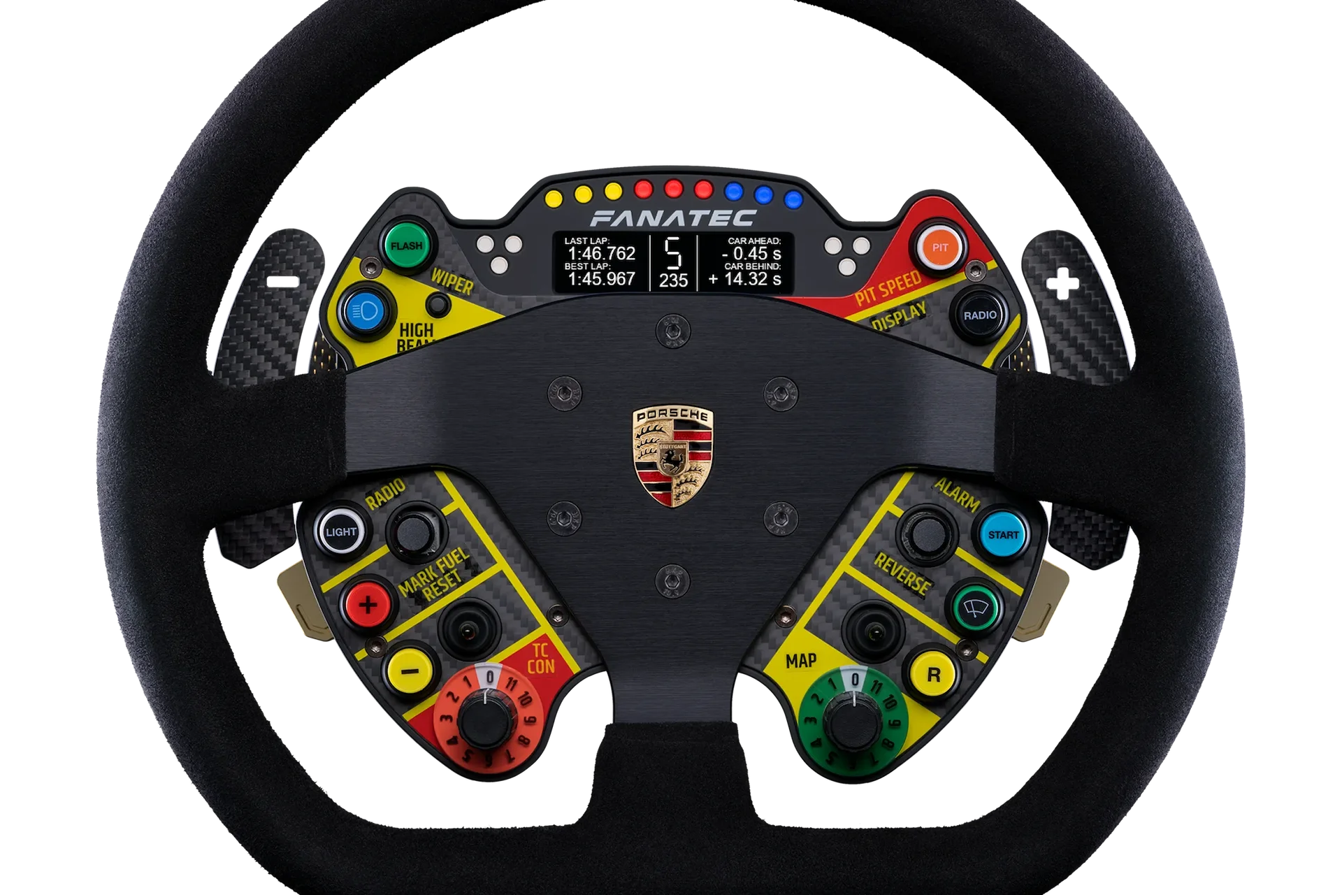Fanatec Button Caps and Sticker Set