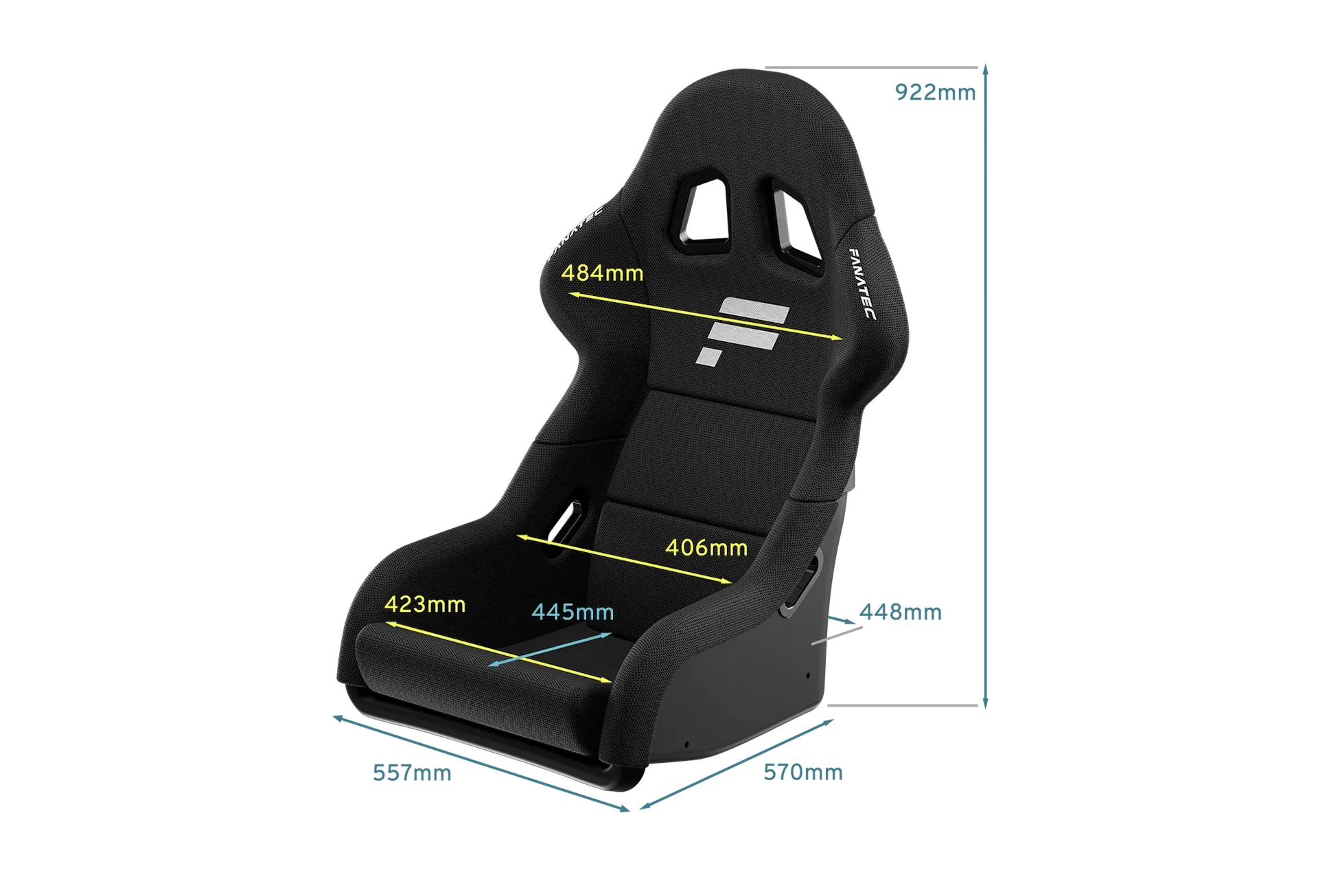 Fanatec GT Cockpit Seat (Black)