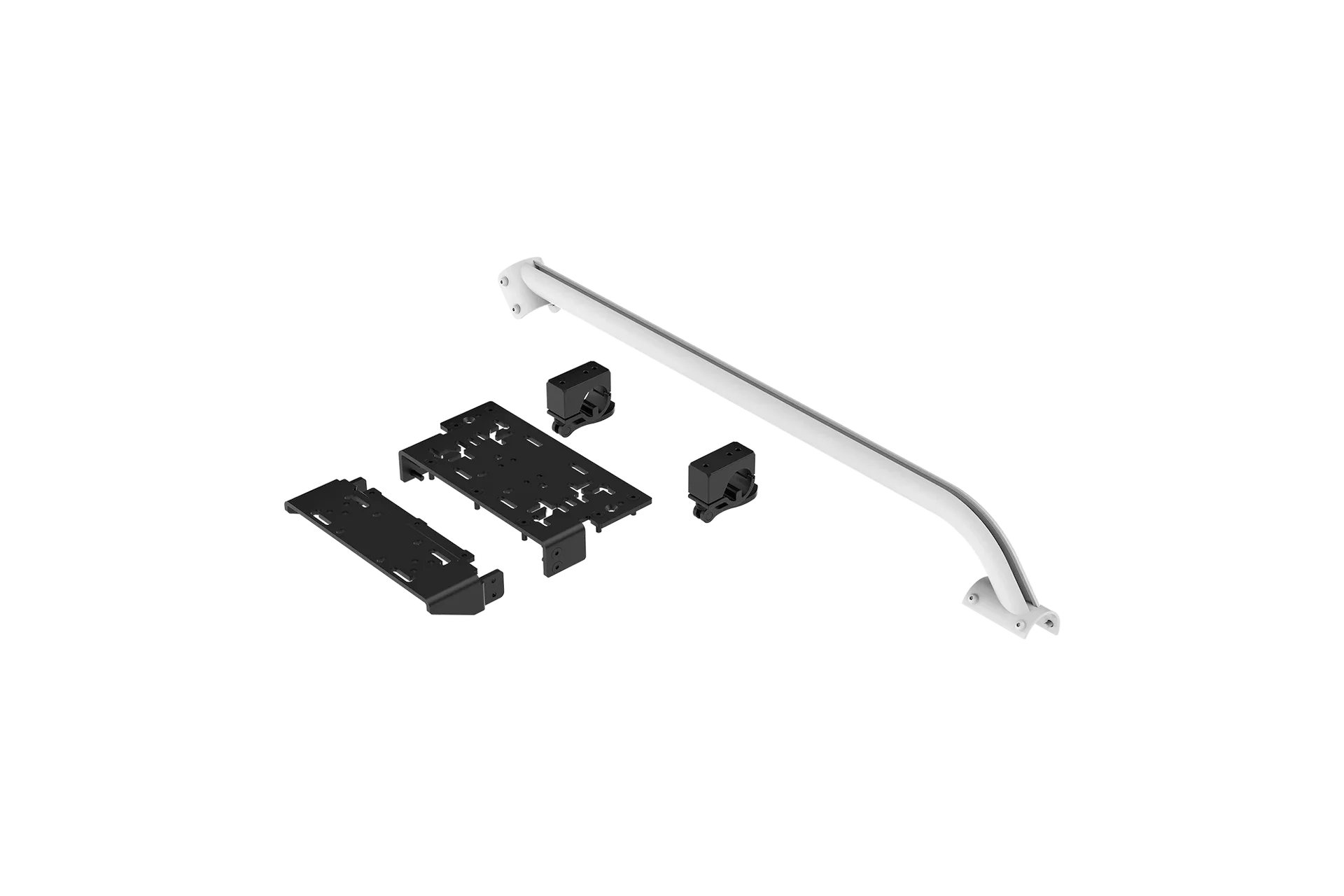 Support de levier de vitesse Fanatec ClubSport Cockpit, blanc, côté gauche