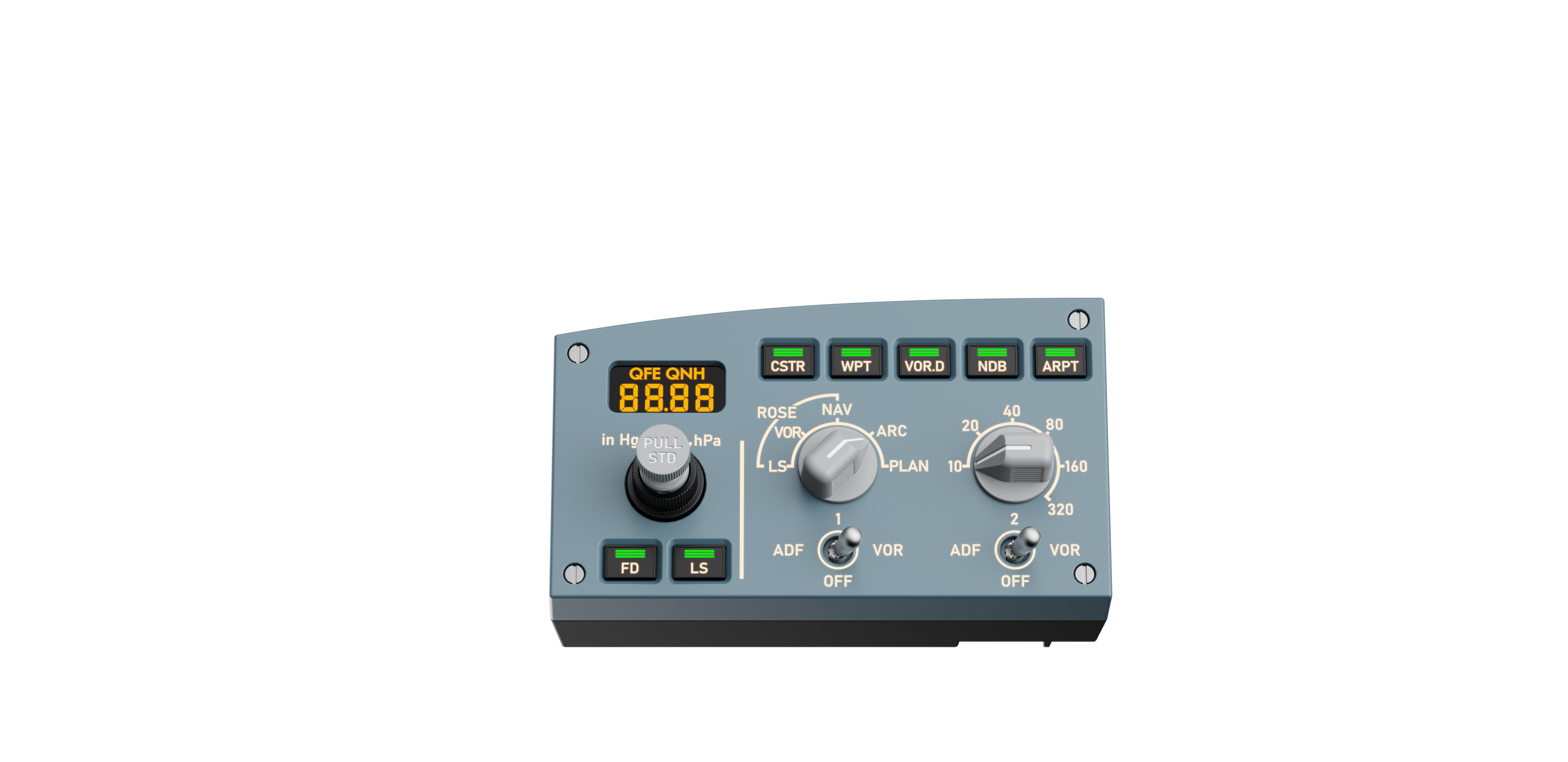 MOZA Flight Sim MA3F Electronic Flight Control Modules L