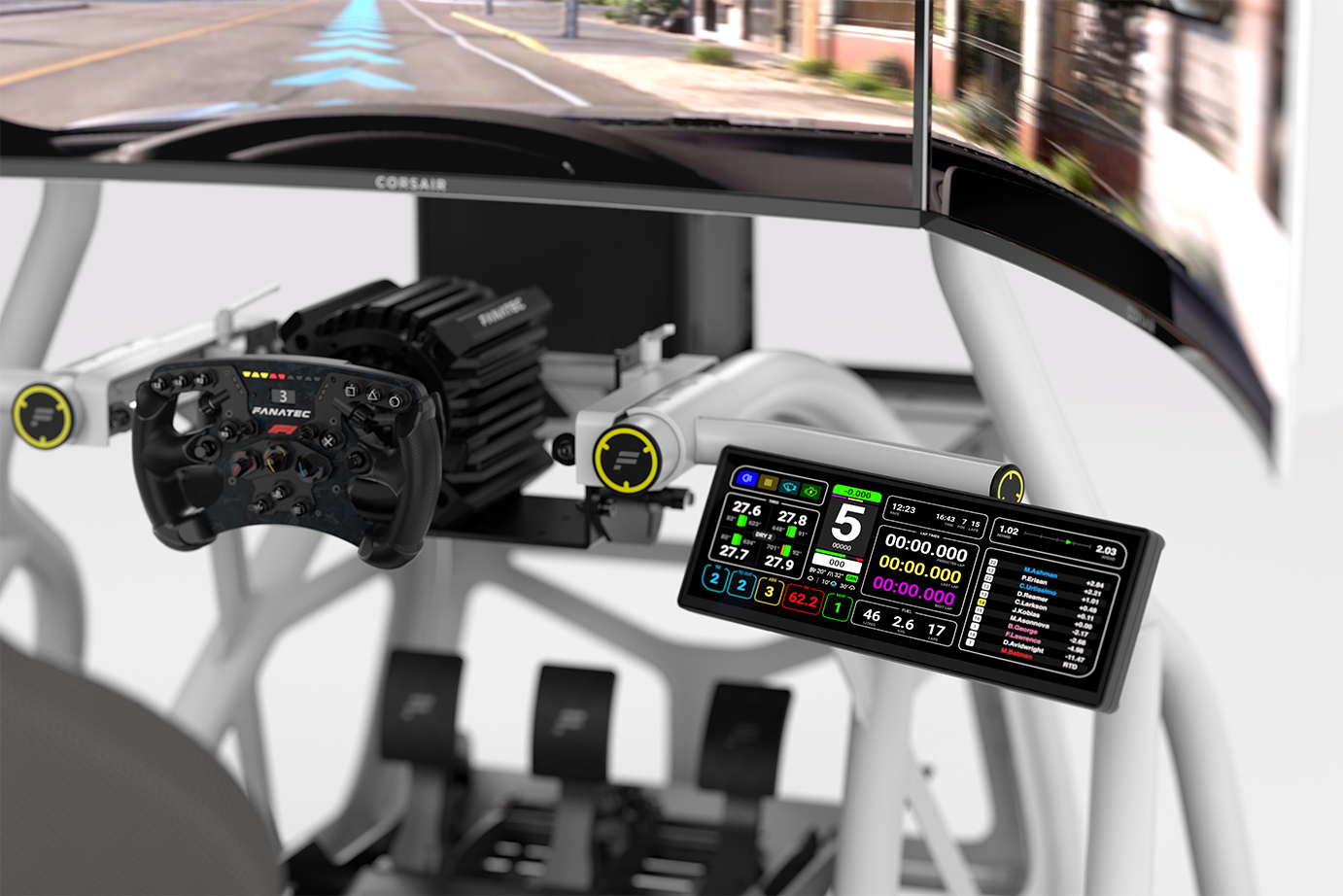 Fanatec ClubSport GT Cockpit (White)