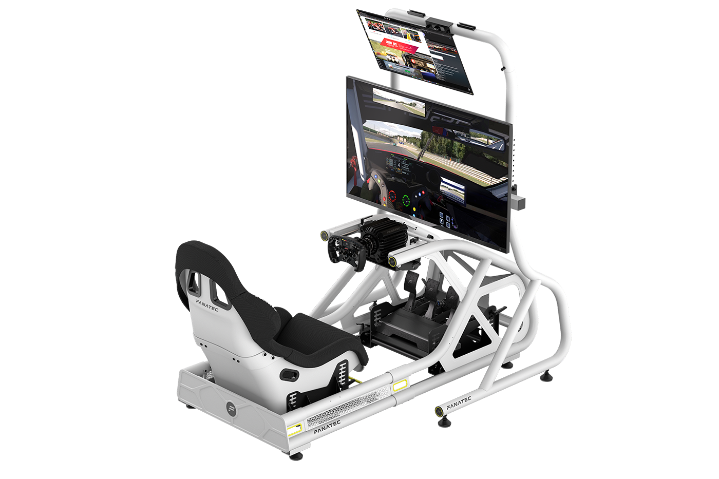Fanatec ClubSport Cockpit Monitor Stand (White)