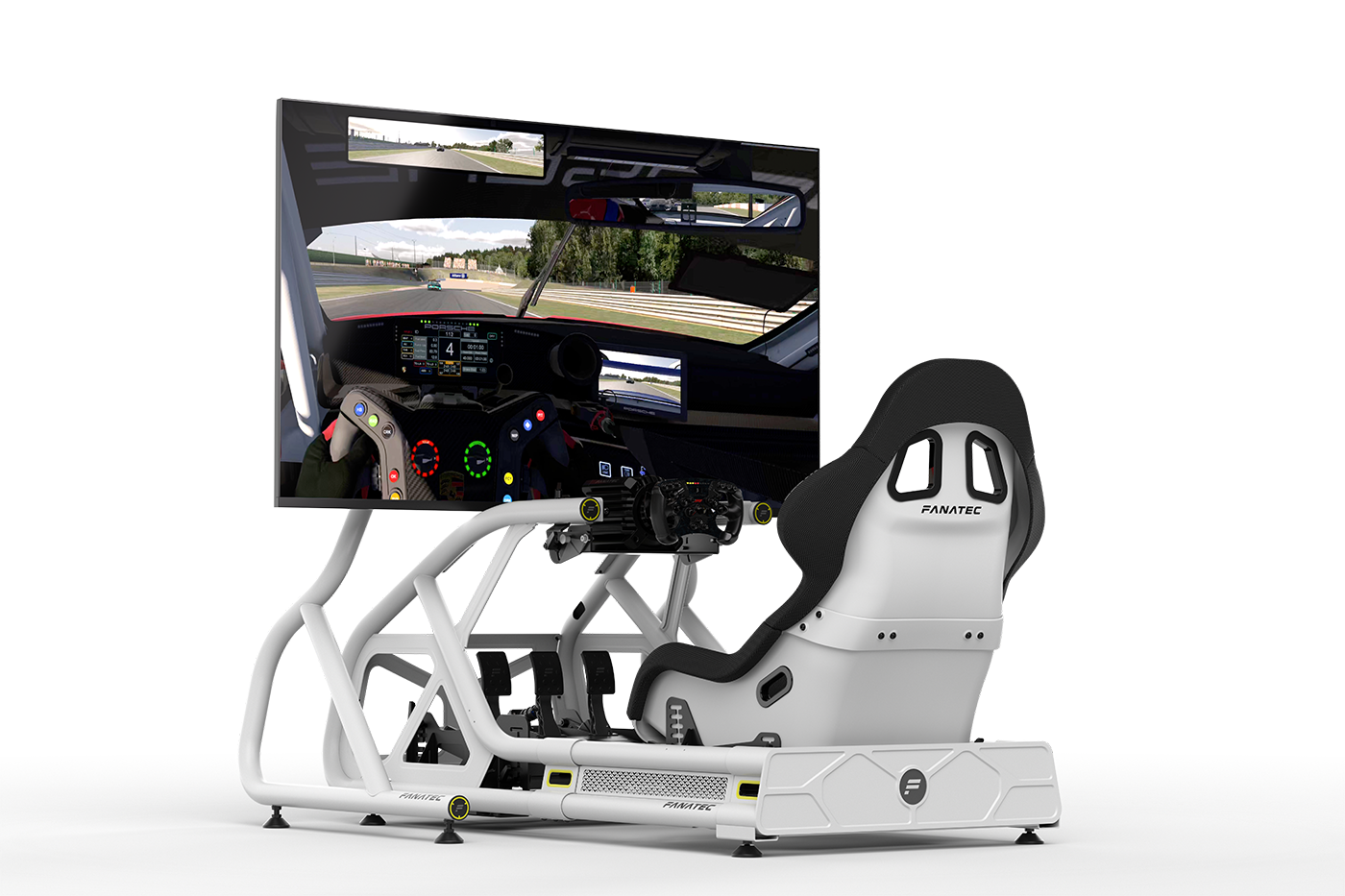 Fanatec ClubSport Cockpit Monitor Stand (White)