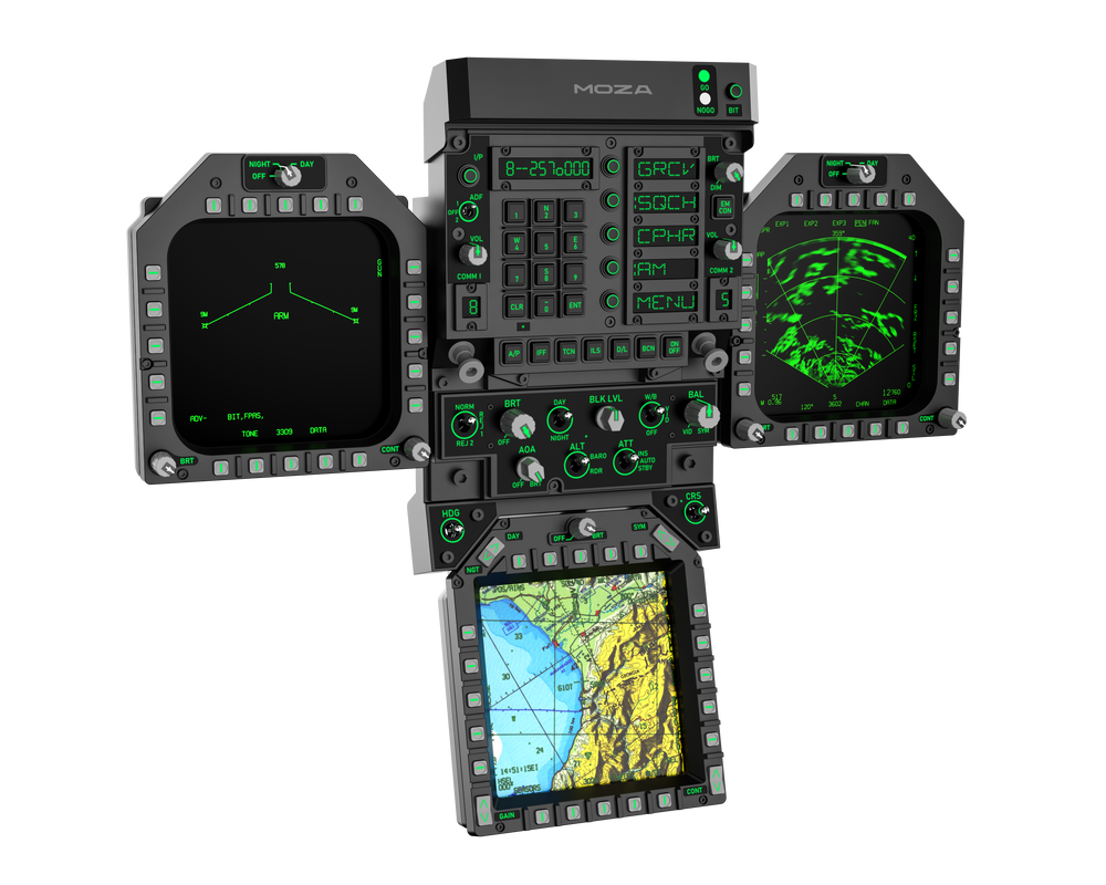 MOZA Flight Sim FMP18 Panel Bundle