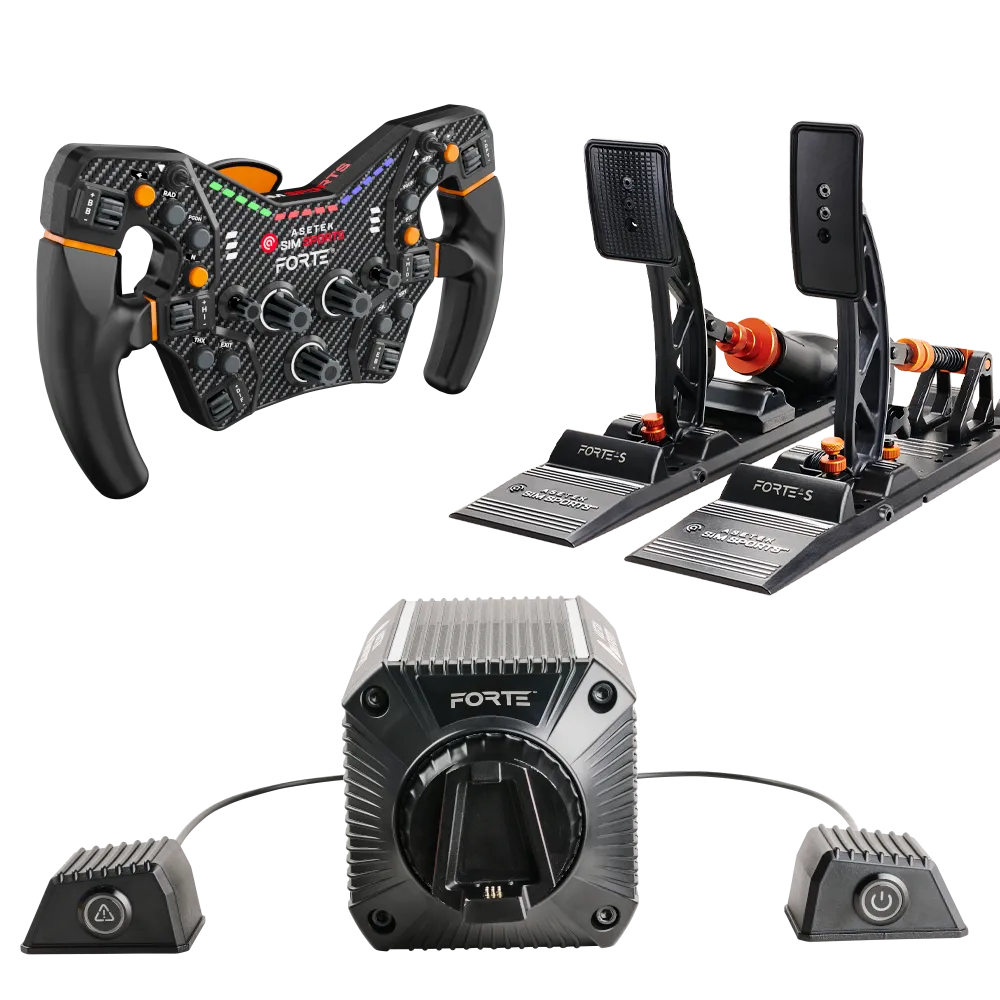 Asetek SimSports Forte S-Series Bundle