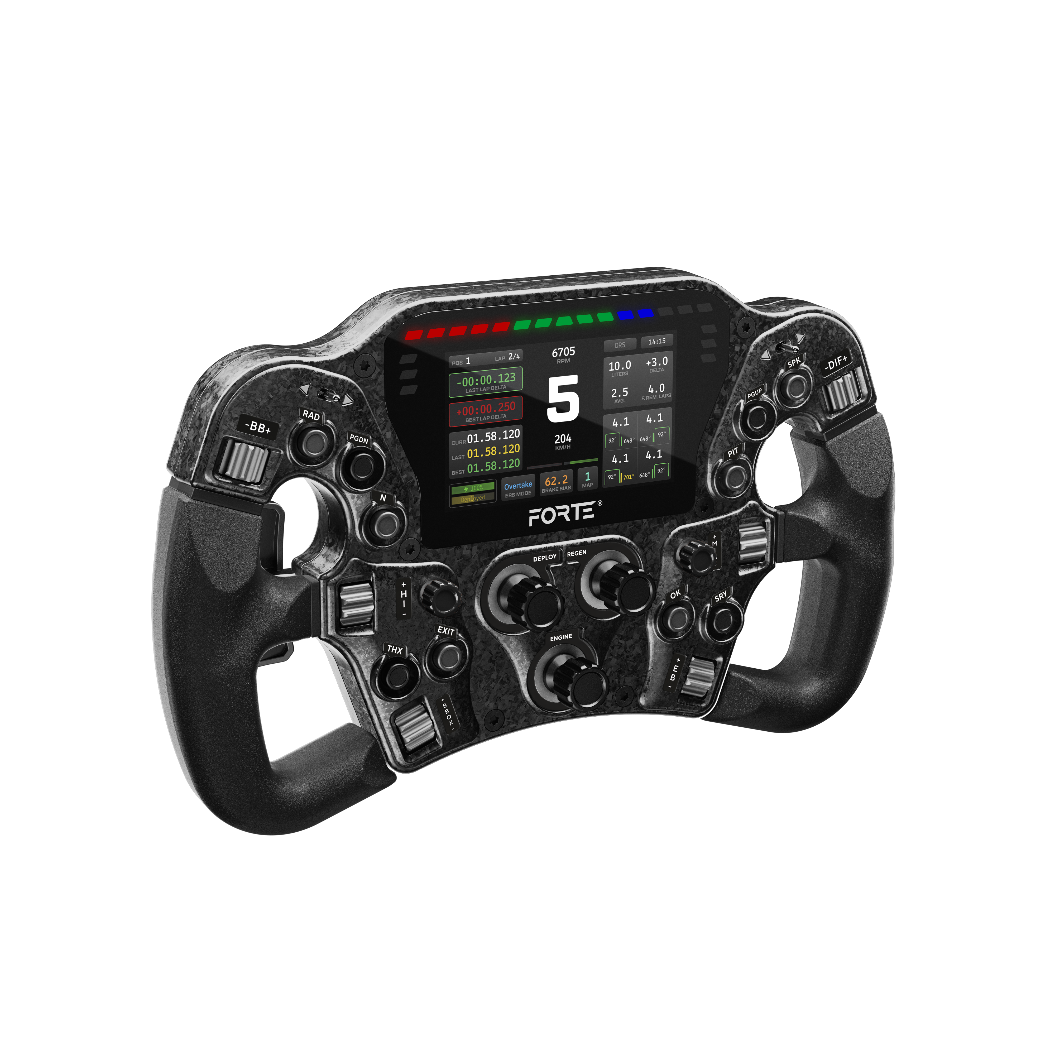 Asetek SimSports Forte Formula Pro Steering Wheel