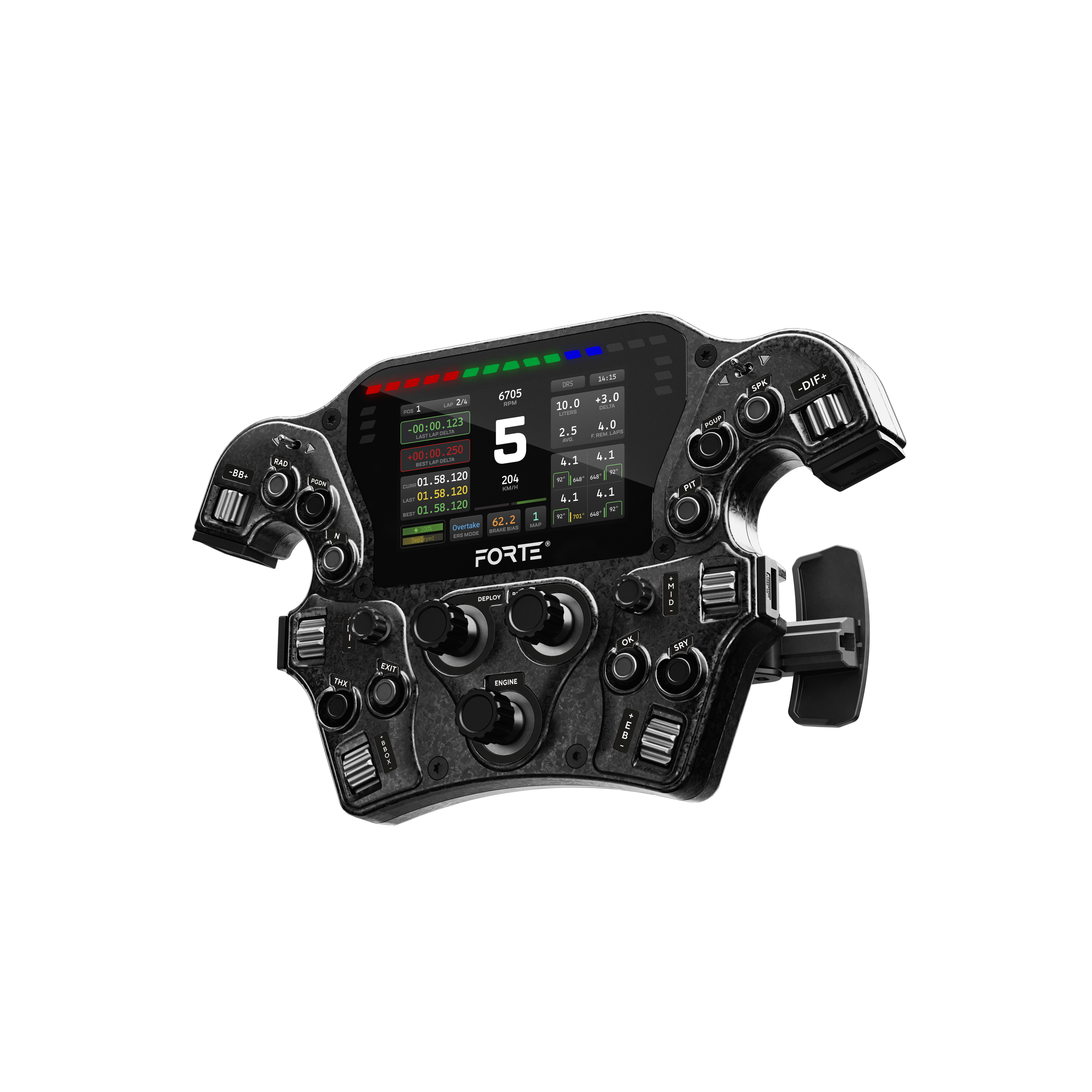 Asetek SimSports Forte Formula Pro Steering Wheel