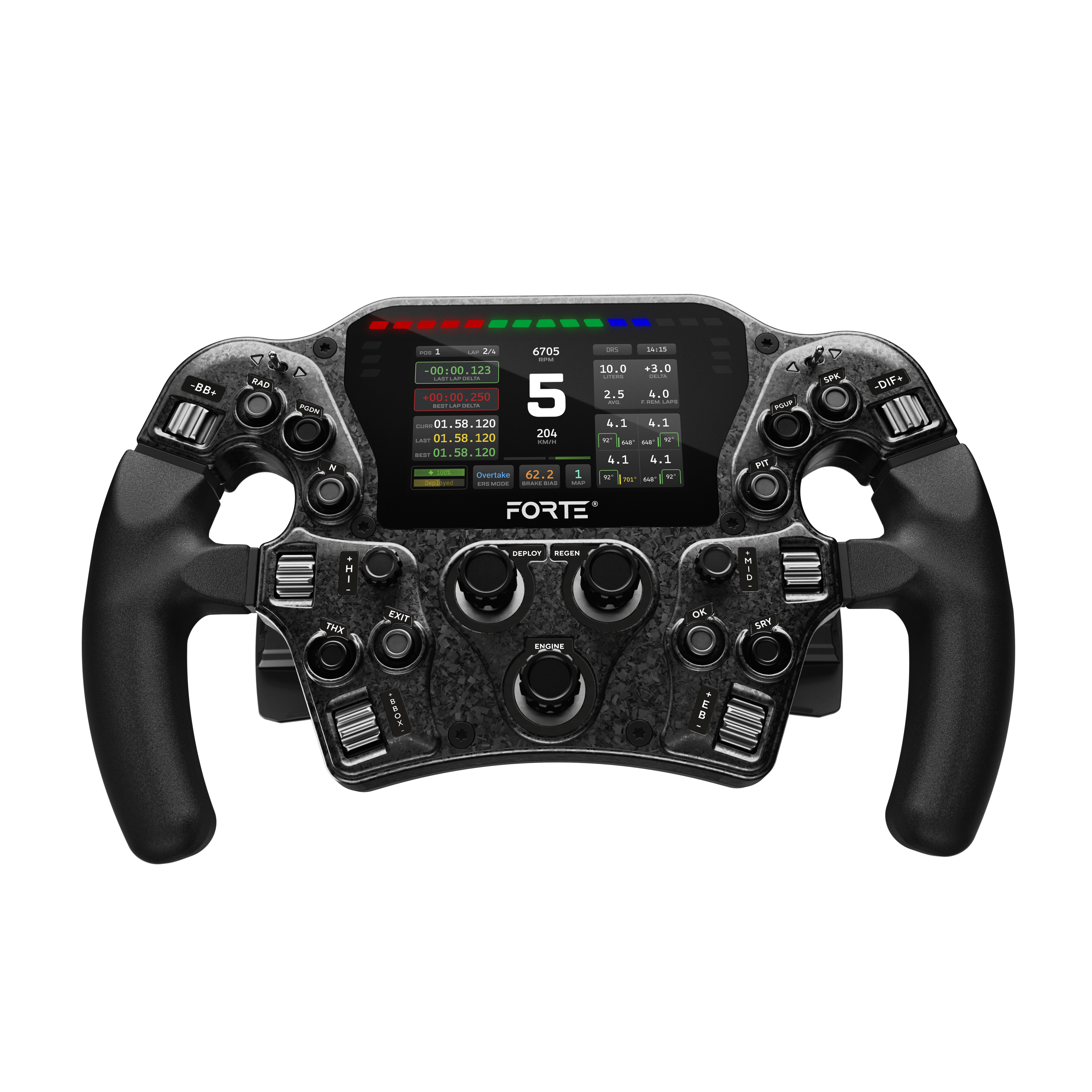 Asetek SimSports Forte Formula Pro Steering Wheel Asetek SimSports Forte Formula Pro Steering Wheel