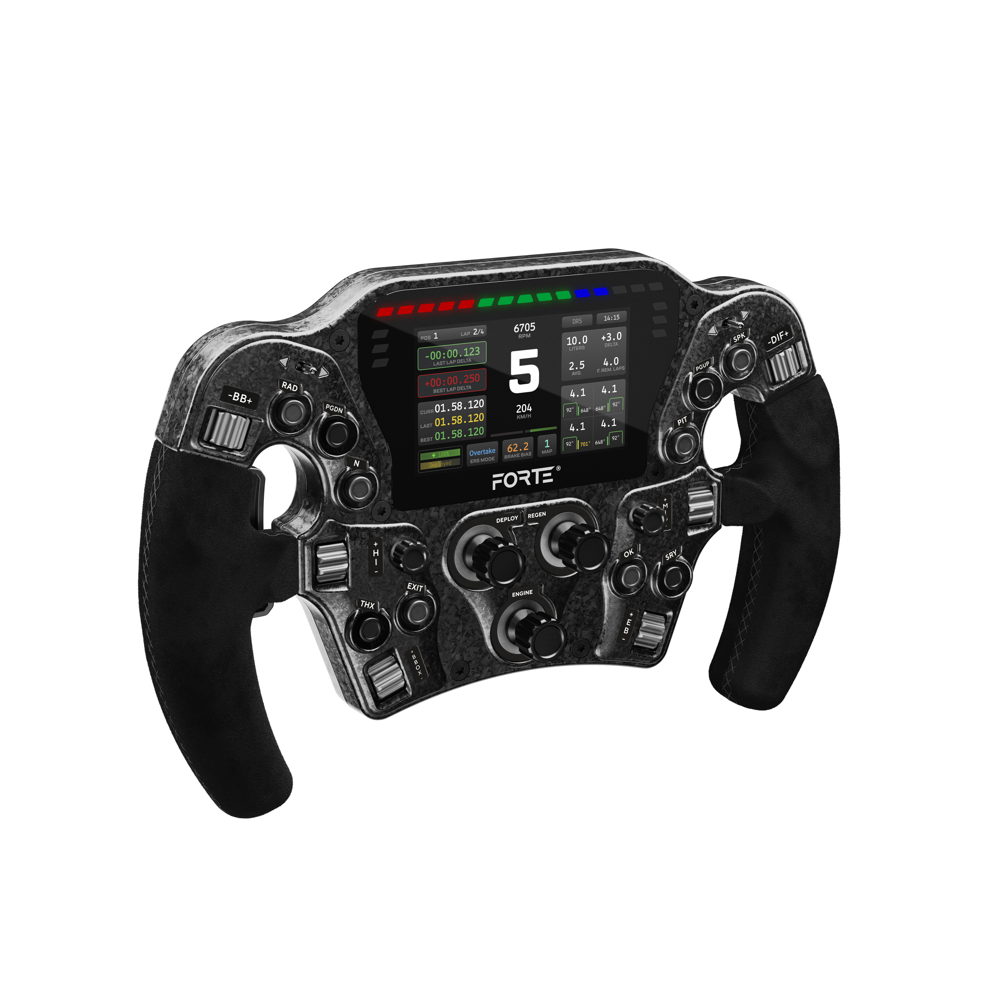 Asetek SimSports Forte Formula Pro Steering Wheel