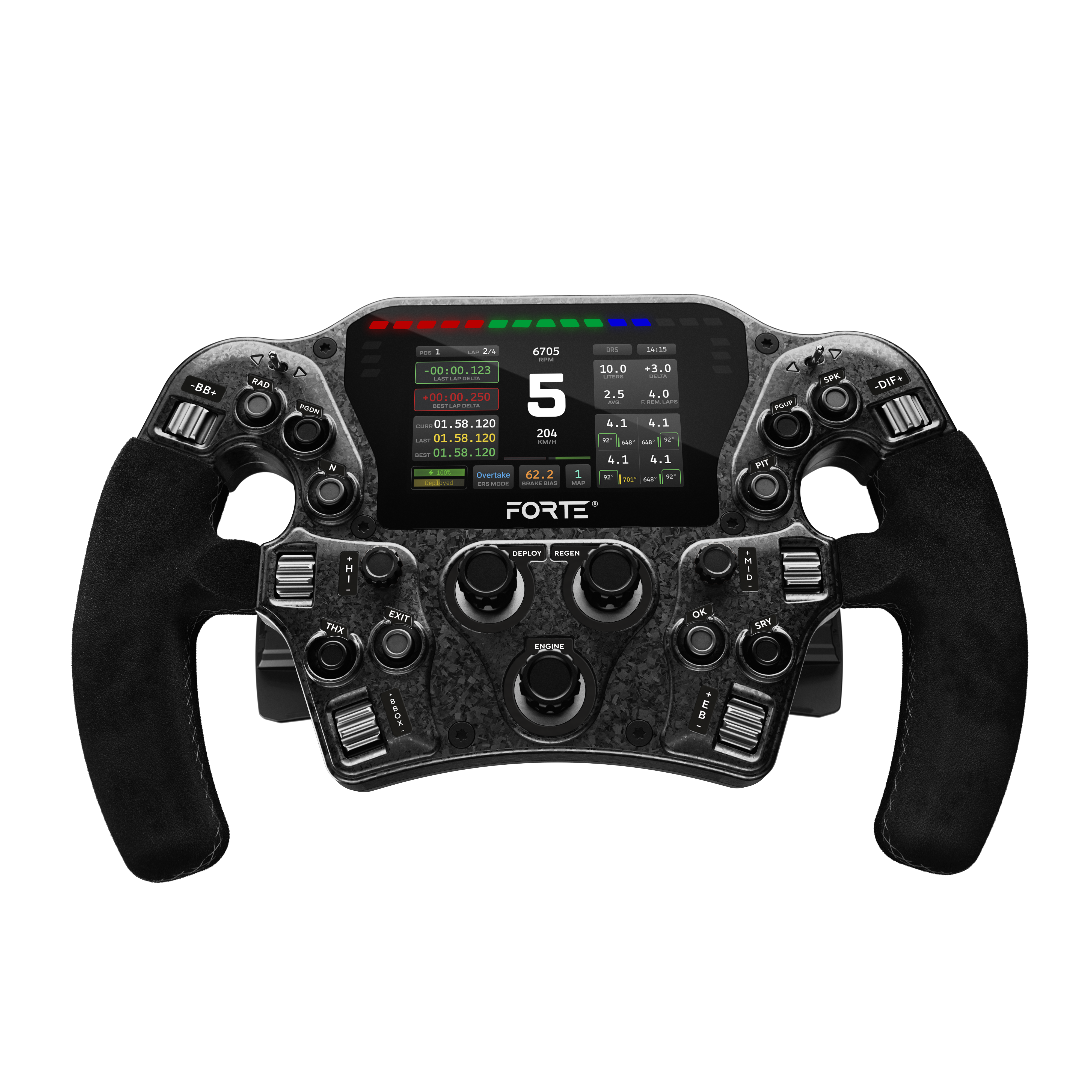 Asetek SimSports Forte Formula Pro Steering Wheel