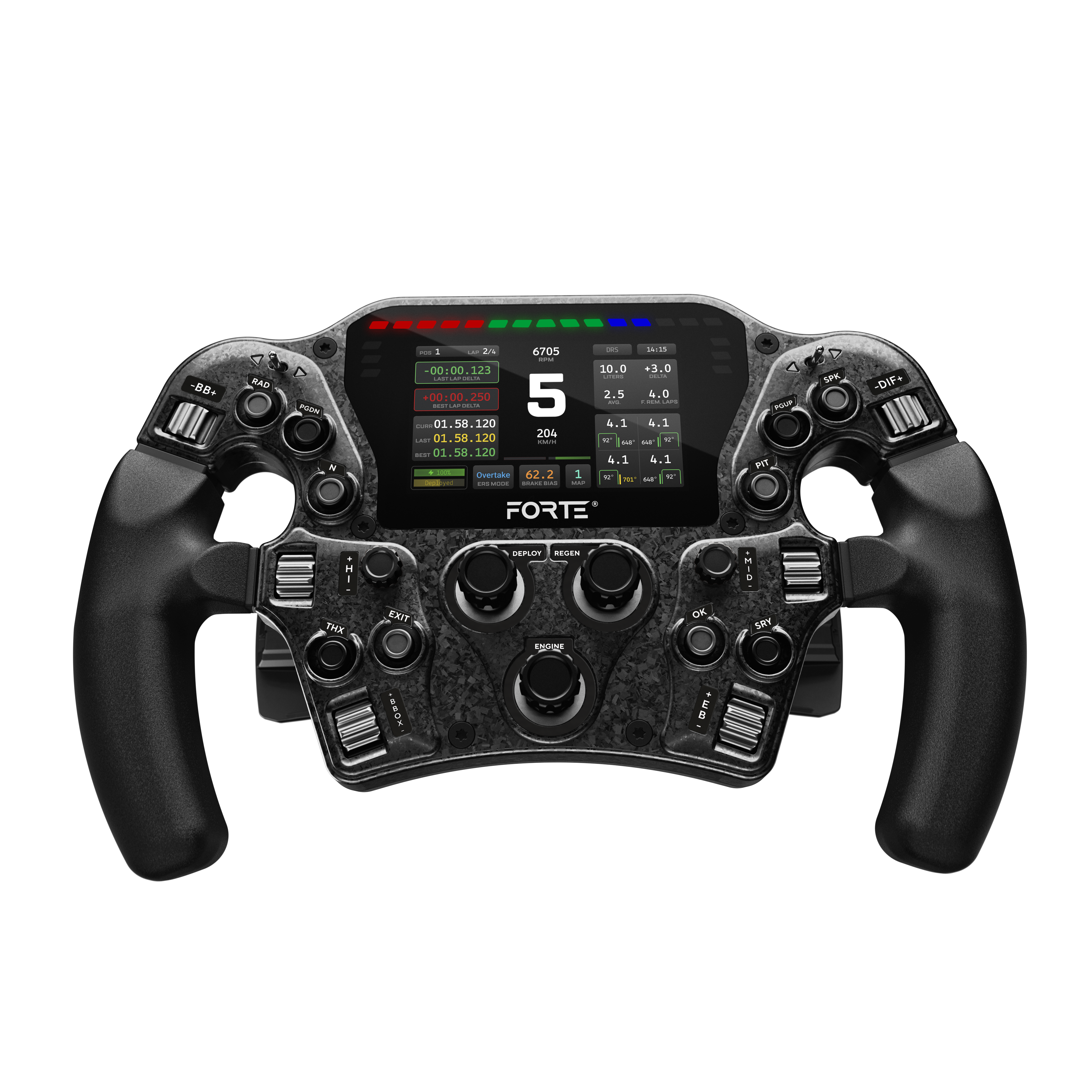 Asetek SimSports Forte Formula Pro Steering Wheel