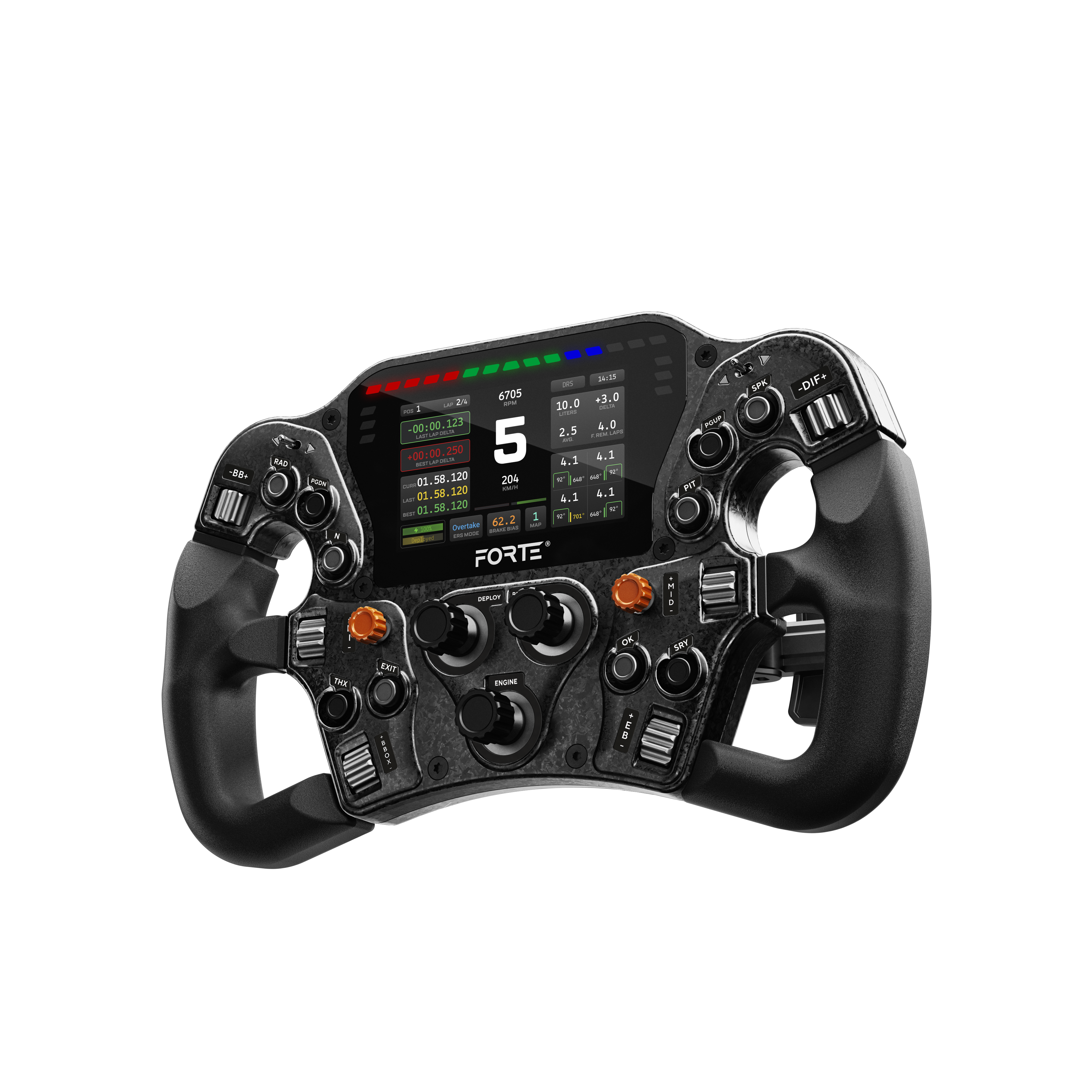 Asetek SimSports Forte Formula Pro Steering Wheel
