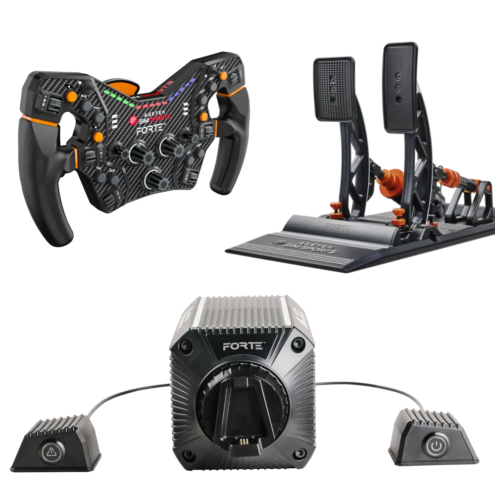 Asetek SimSports Forte Bundle