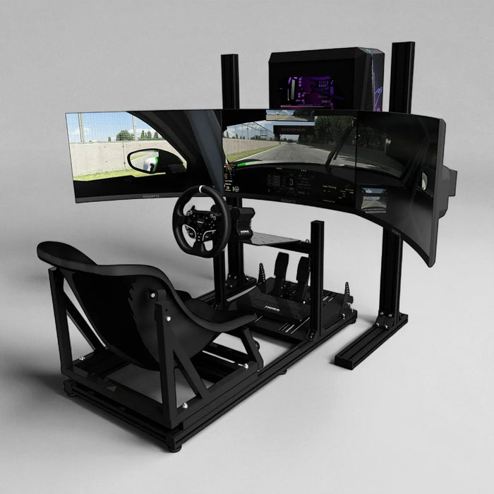 Turnkey Racing Sim Rig Under 2k Kids Karting Rig Turnkey Simulator | 6 Sigma Sim Racing