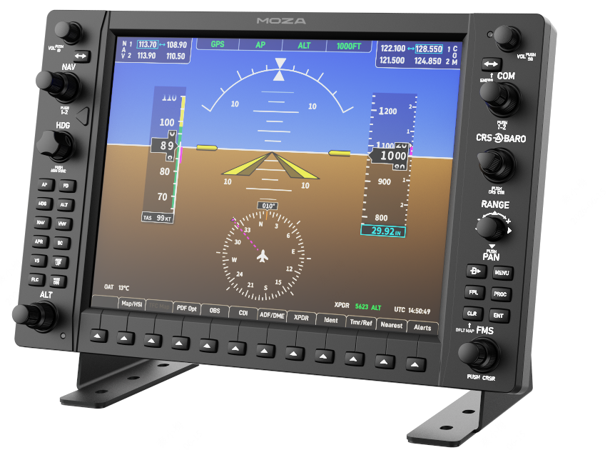 MOZA Flight Sim MGX1000 Instrument Panel