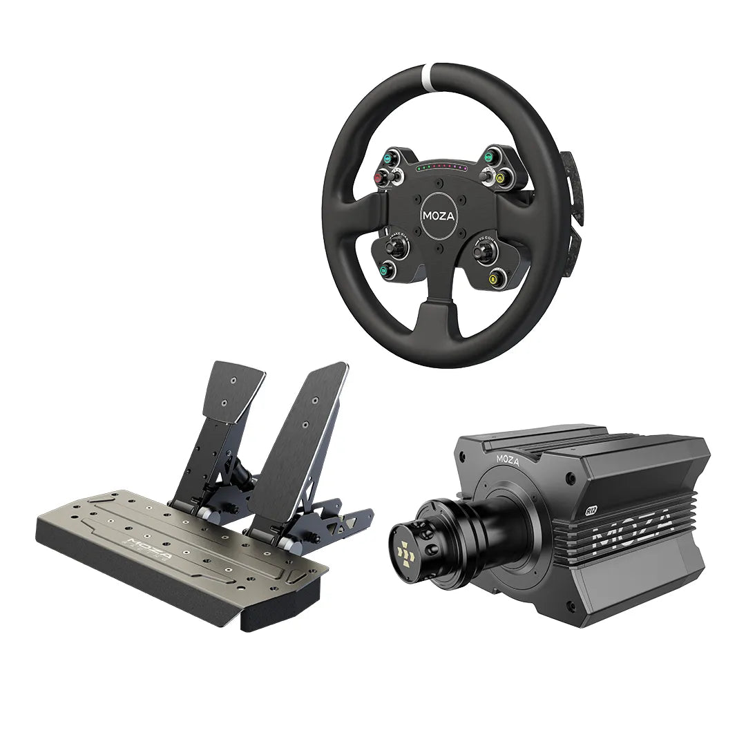 moza racing srp pedals MOZA R12 V2/CS/SRP2 Bundle