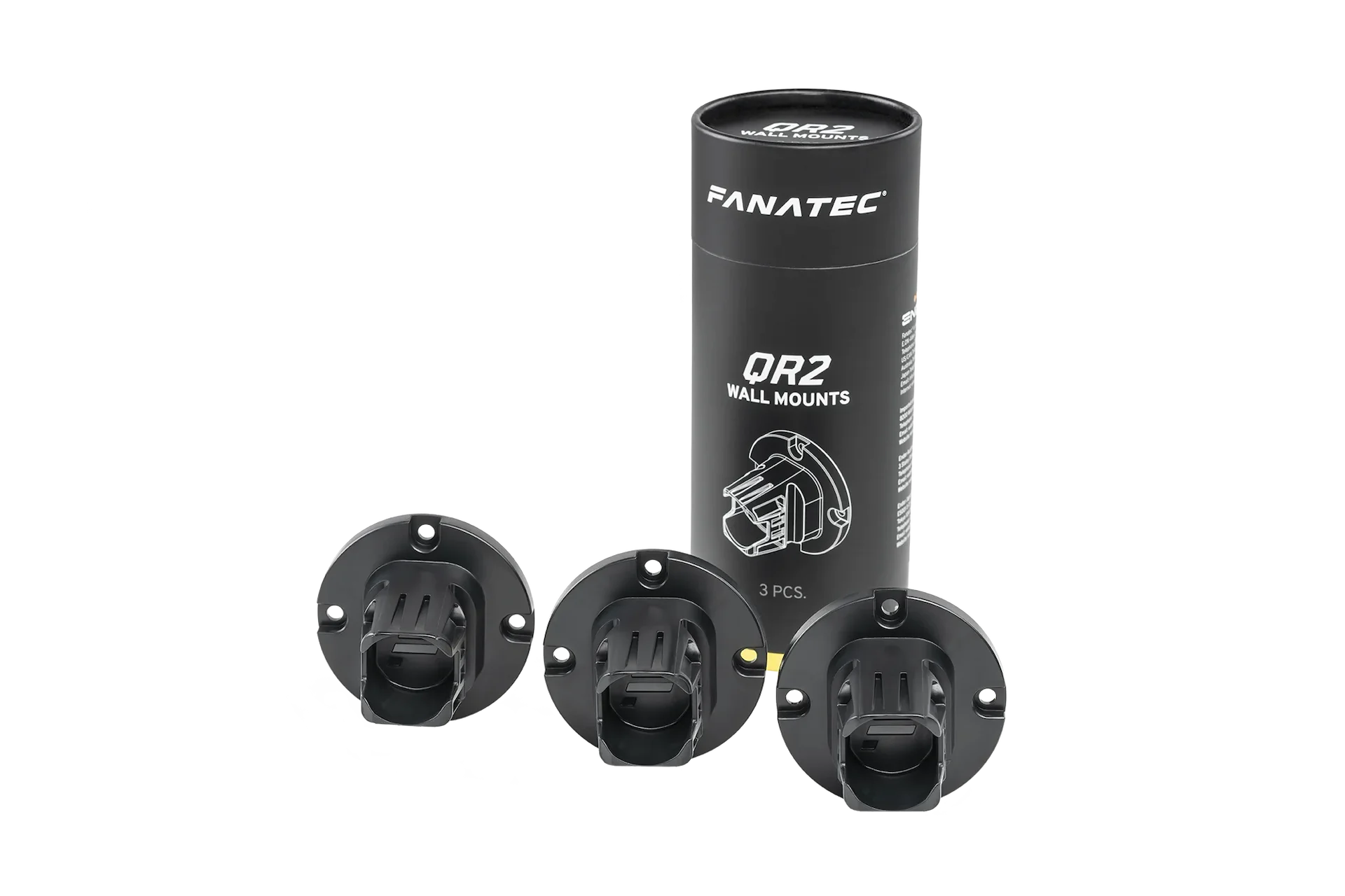 Fanatec QR2 Wall Mounts (3-pack)