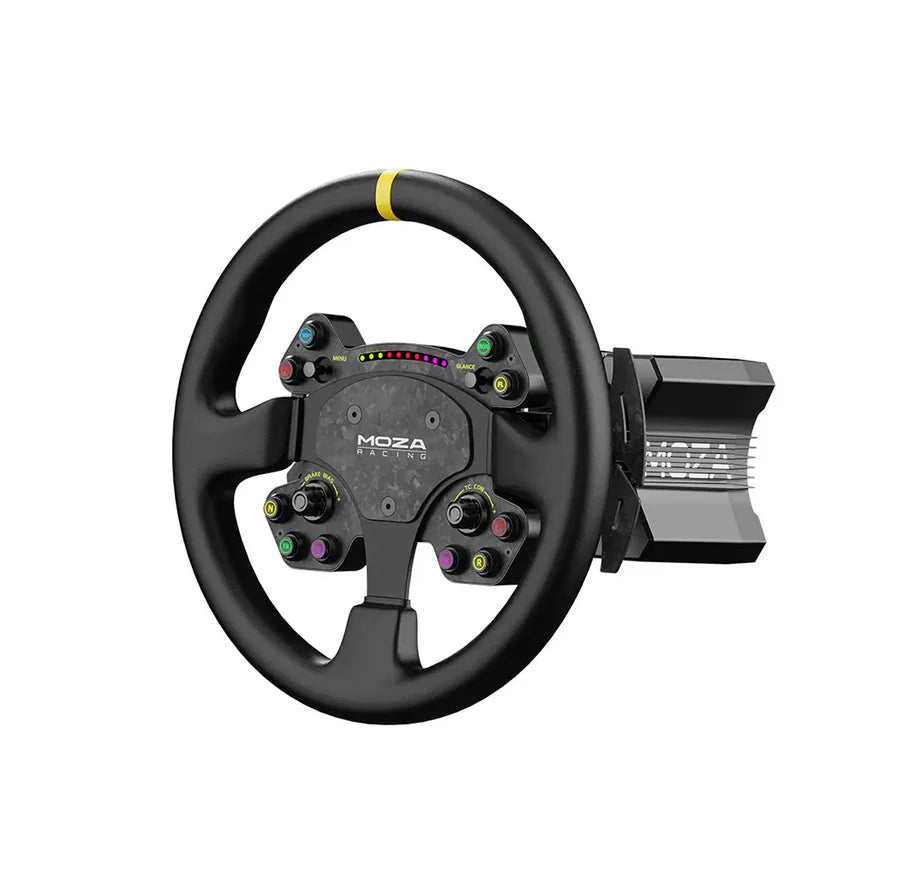 MOZA R9 V3 and RS V2 Steering Wheel Bundle