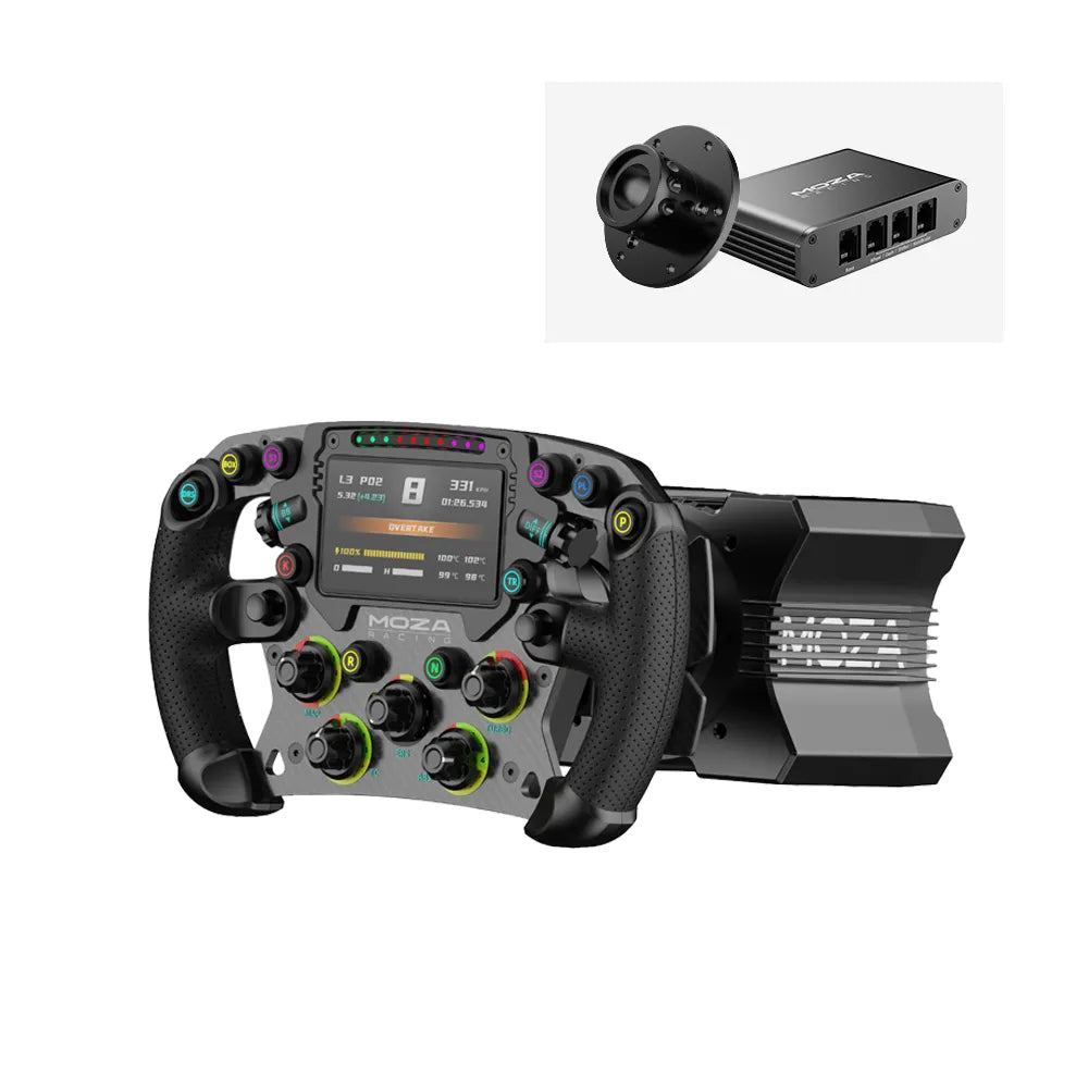 MOZA R12 V2 & FSR2 Formula Wheel & Hub Kit Bundle