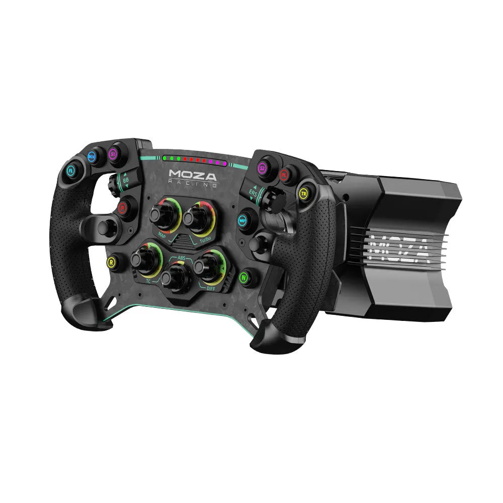 can i use fanatec pedals with moza wheel MOZA R9 V3 and GS V2P GT Wheel Bundle