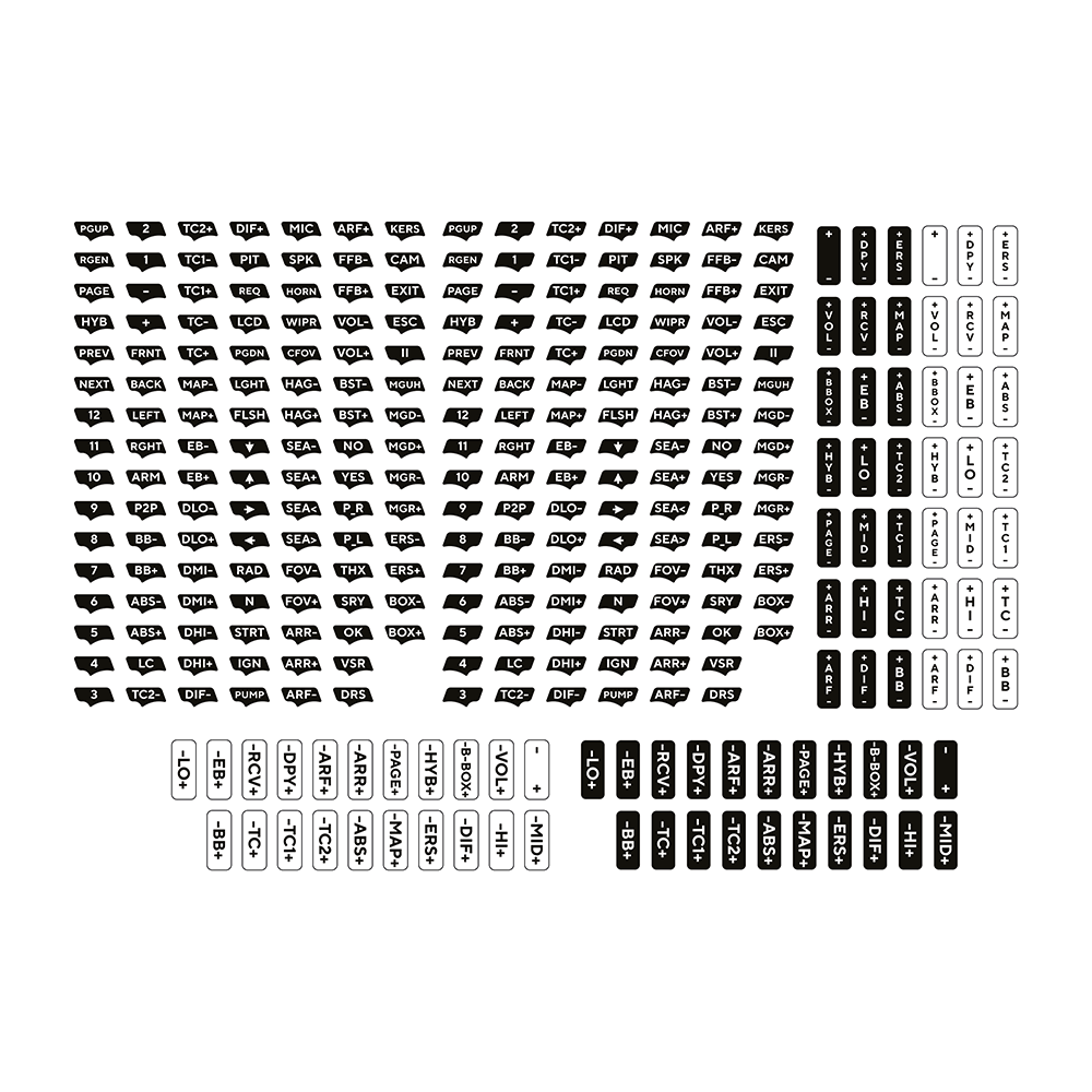 Poignées Asetek SimSports XL 