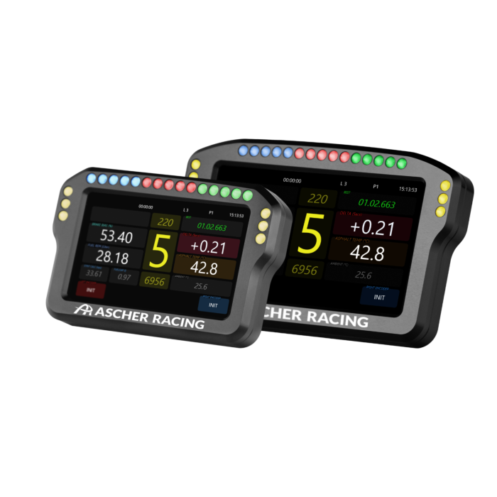 Ascher Racing Dashboard 5 Inches