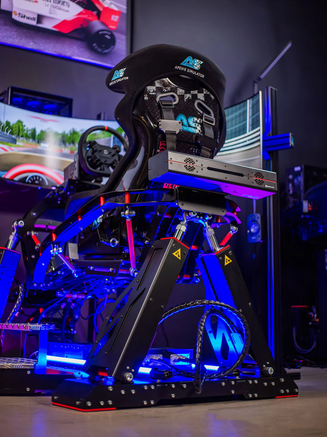 AS3 4DOF Racing Simulator