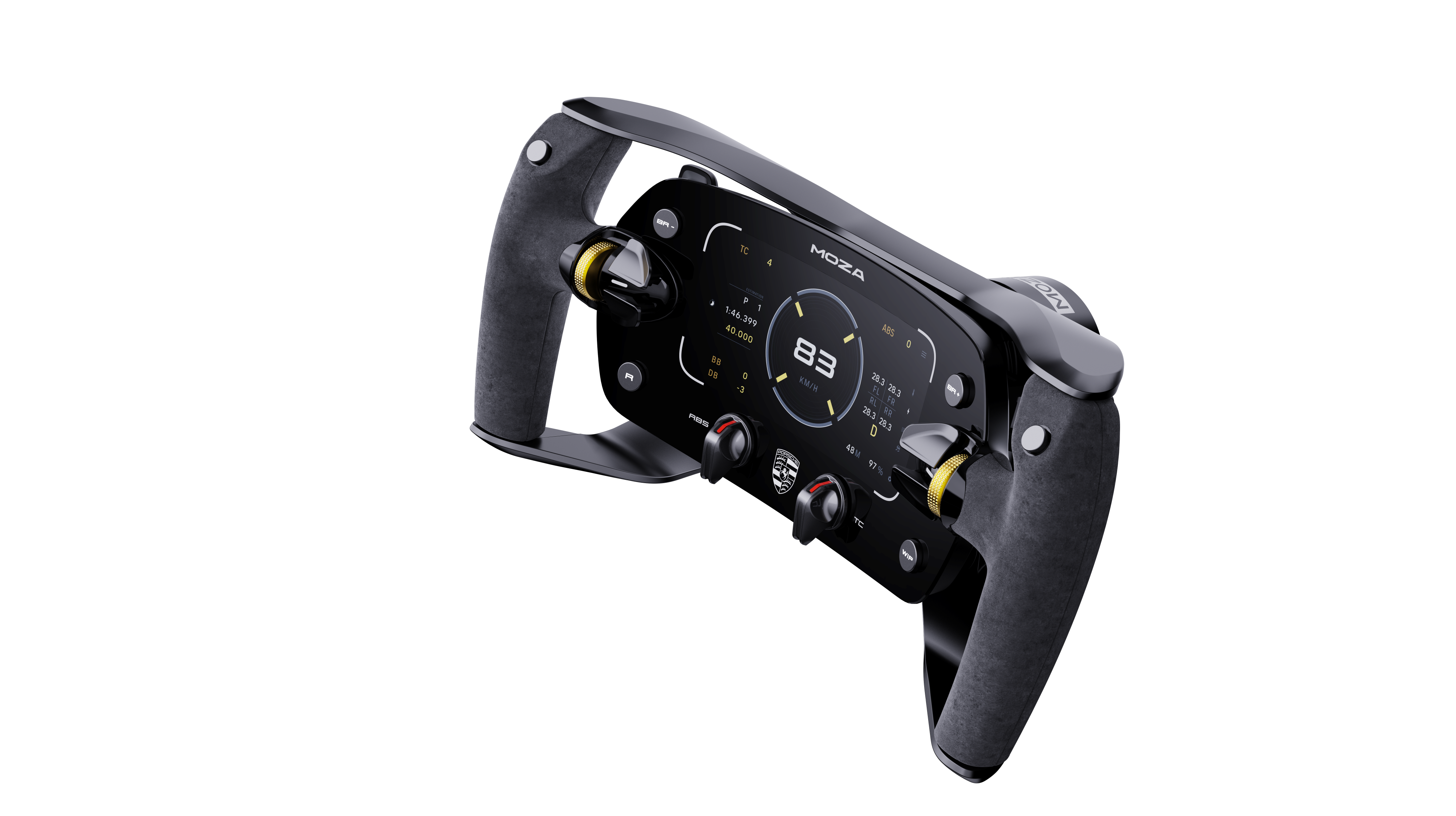 MOZA x Porsche MISSION R Simracing Steering Wheel