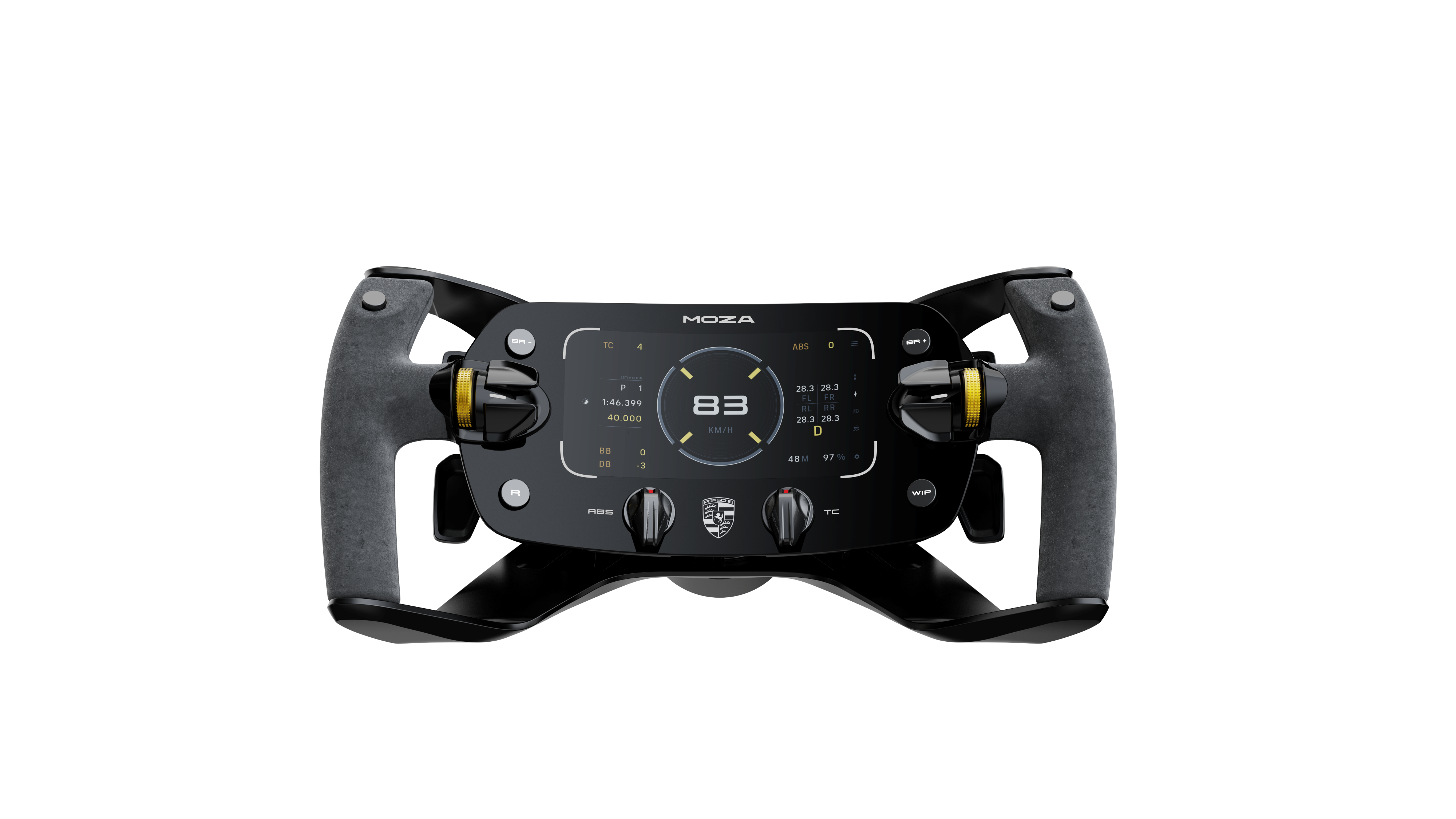 Volant MOZA x Lamborghini ESSENZA SCV12 