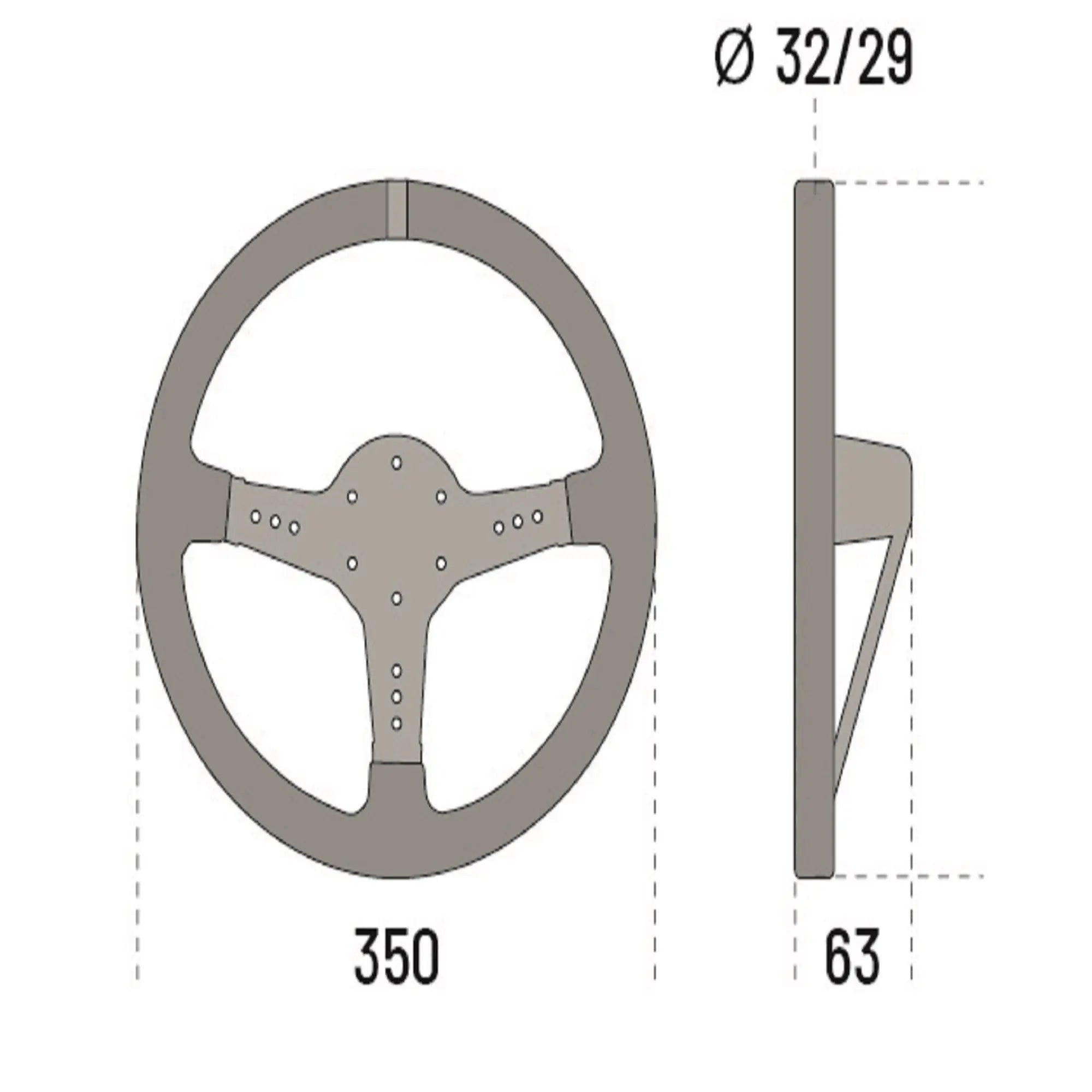 SPARCO ステアリング　L777 φ350mm GTR Bucket Seat for Sim Racing Cockpit | Premium Comfort & Support