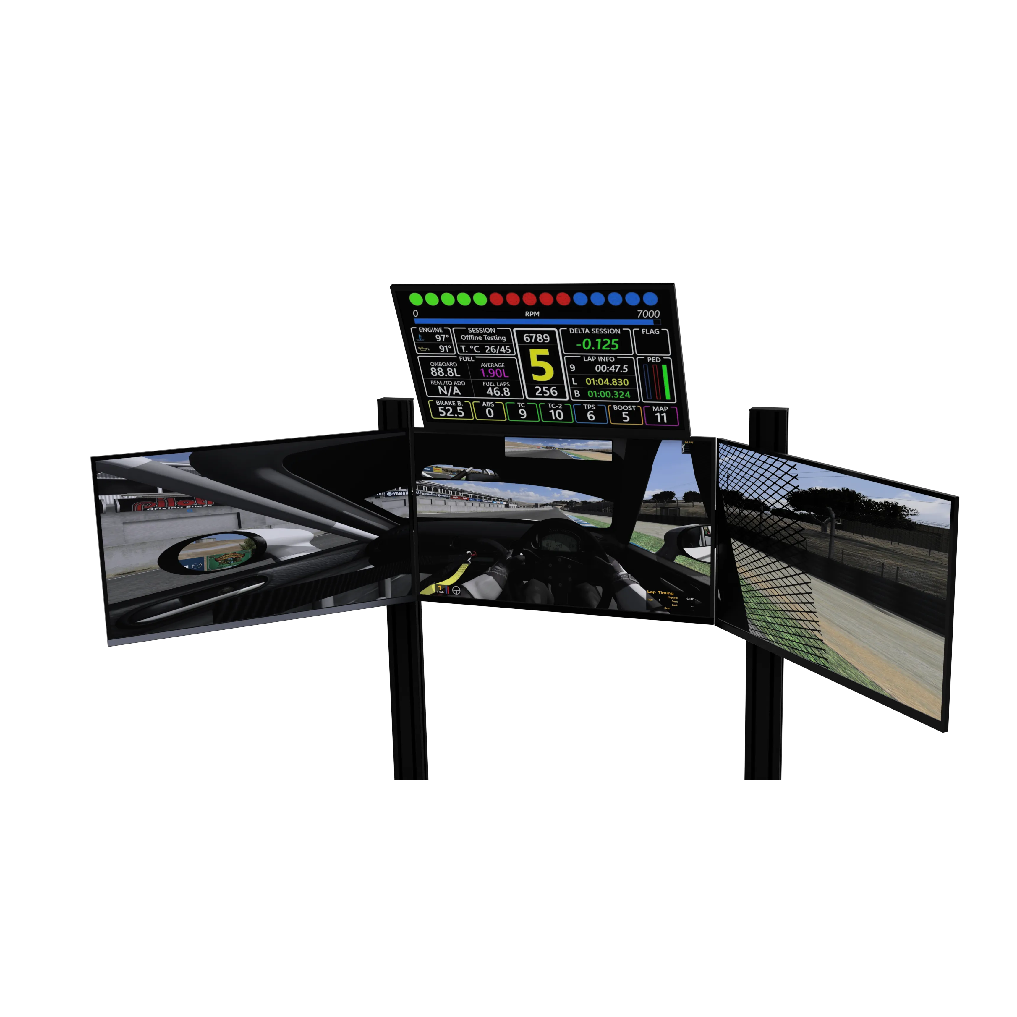 Quad Monitor Mount